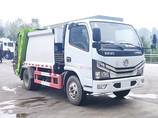 程力威牌CLW5040ZYS6LZ型壓縮式垃圾車(chē)